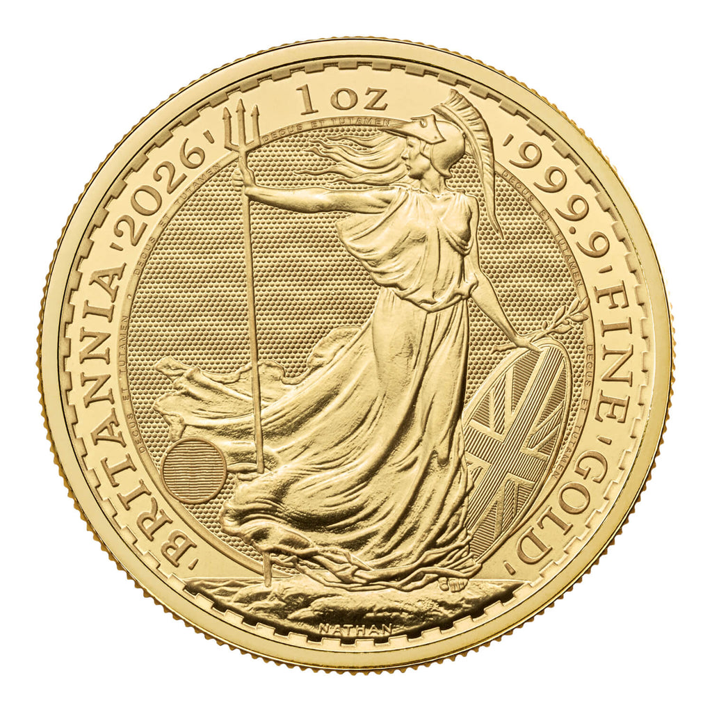2026 UK Britannia 1oz Gold Coin