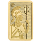 The Royal Mint Secure Britannia 1g Gold Bar